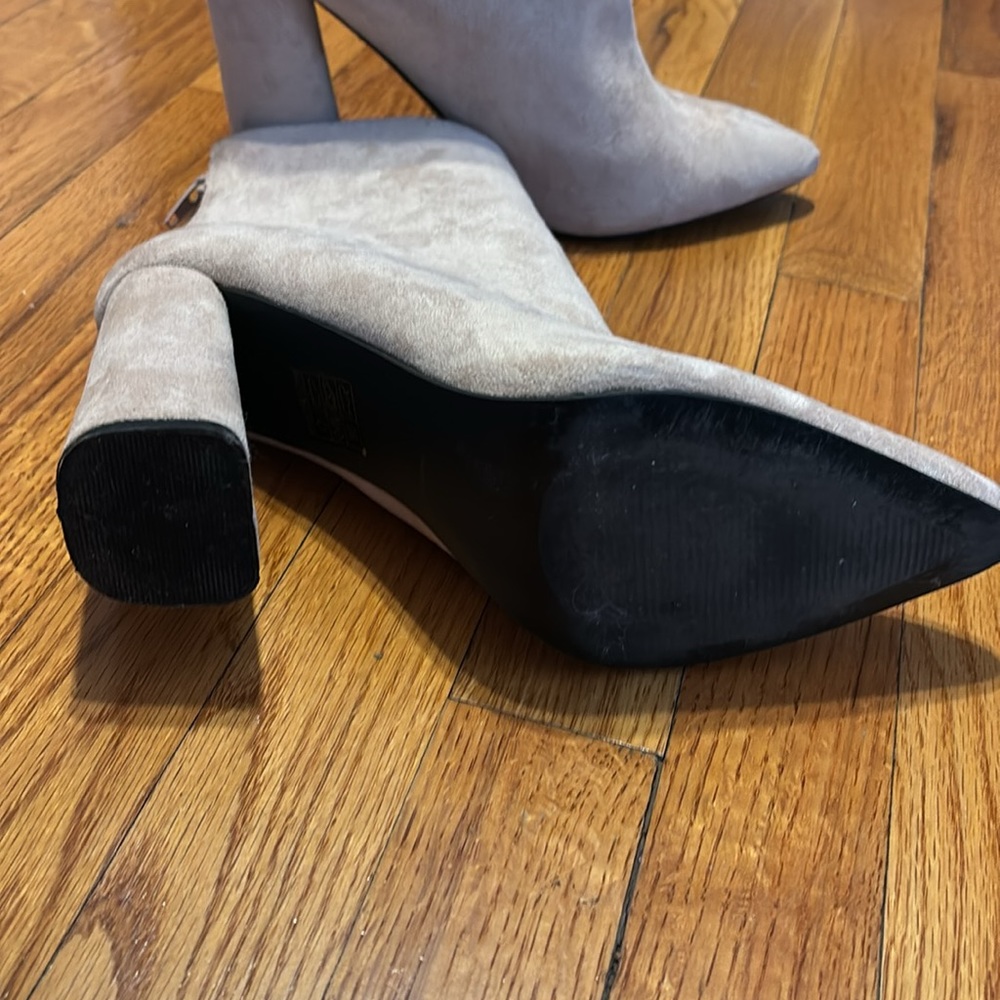 Taupe Booties - Picture 2 of 3